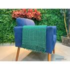 Manta Pop Cobertor Grande 2,20 X 1,50m Sofa Cama Grande 100 Algodão Cores Variadas