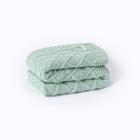 Manta Sofa Cama Casal Tricot Paris Menta