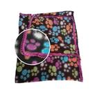 Manta Soft Pet com Renda 80x50cm