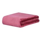 Manta Super Soft 300G Solteiro 1,60Mx2,20M Sonhare Rosa