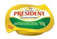 Manteiga com sal président blister 10g c/ 24 unidades - PRESIDENT