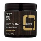 Manteiga de Barba de Sândalo 4 Oz por Every Man Jack (pacote com 6)