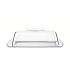 Manteigueira Tramontina Quadrata Retangular em Aço Inox com Tampa Transparente