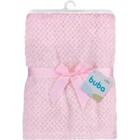 Mantinha Coberto Infantil Para Bebês Meninas Rosa Soft Buba