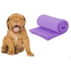 Mantinha Pet Cobertor para Cães e Gatos Pets de pequeno Porte - Lilas