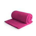 Mantinha Solteiro 1 Peça Felpuda Coberta Cobertor Frio Pink