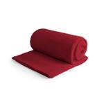 Mantinha Solteiro 1 Peça Felpuda Cobertor Frio Vermelho