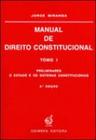 Manual de direito constitucional tomo i