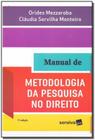 Manual de Metodologia da Pesquisa no Direito