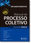 Manual de Processo Coletivo - Volume Único - JUSPODIVM