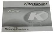 Manual Do Proprietário Kasinski Crz 150 / Crz 150 Sm (2011)