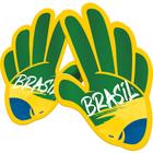 Mão de Torcida do Brasil Copa 2022 - 06 unidades - Festcolor