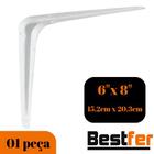 Mão Francesa Cantoneira 15,2cmx20,3cm Suporte Bestfer