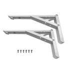 Mão Francesa Dobrável Para Mesa Suporte Articulado 30cm