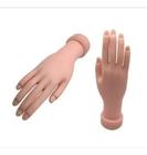 Mão Postiça Treino Manicure Silicone Unhas Gel Fibra Porcela