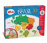Mapa do Brasil 3D - Elka