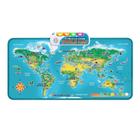 Mapa do mundo Toy LeapFrog Touch & Learn com mais de 1000 fatos em mais de 4 anos