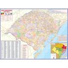Mapa Escolar do Estado do Rio Grande do SUL - 120CM X 90CM
