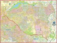 Mapa Gigante Da Zona Leste De São Paulo 120 X 90cm - Edição Atualizada