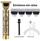 Maquina cortar cabelo e barba Elétrica Aparador Barba aSem Fio Recarregável Usb - CostaImports