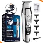 Maquina Cortar Cabelo Kemei Km-5027 Elétrico