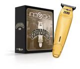 Máquina de Acabamento Barber Zero Mega Profissional Gold Recarregável USB