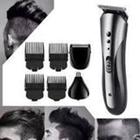 Máquina De Barbear, Cortar Cabelo, Aparador Elétrico, Kit De Pelos 3 Em 1 - Kemei Km-1407
