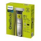 Máquina de barbear Philips OneBlade Face+Body QP2834/60 com lâmina bônus