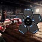 Máquina De Boxe Musical Criativo Eletrônico Inteligente Infantil e Adulto Treinamento Socos Led Divertida