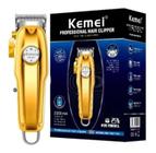 Maquina De Cabelo Kemei 1987 Pg Cordless Profissional