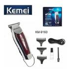 Máquina de Cabelo Profissional S/Fio Kemei 2600 Original Envio Já