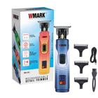 Maquina De Cabelo Wmark NG 319 Azul Acabamento Profissional