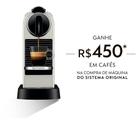 Máquina de Café Citiz 127V 1 Litro Nespresso Branco