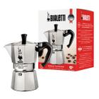 Máquina de café expresso Bialetti Moka Express Export 4 xícaras 190 ml de prata