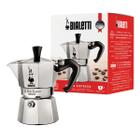 Máquina de café expresso para fogão Bialetti Moka Express 60mL Silver