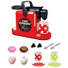 Maquina De Café Infantil Vermelha Com Acessórios EXP-538VM - Fenix Brinquedos