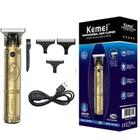 Máquina De Cortar Cabelo Barba Acabamento Kemei Km-700D