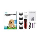 Máquina de Cortar Cabelo de Cachorro Recarregável - Profissional, Baixo Decibel, USB