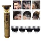 Maquina de Cortar Cabelo e Barbear Recarregável Com 4 Pentes Shuke SK8017