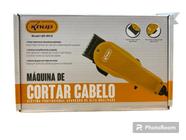 Maquina de Cortar Cabelo Knup Sistema Avançado Profissional QR-8918