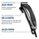 Máquina de Cortar Cabelo Mondial Hair Stylo - 4 Níveis de Altura - CR-02