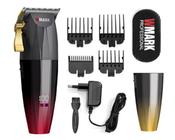 Máquina de Cortar Cabelo Wmark NG-222 Vermelha