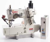 Máquina de Costura Industrial Galoneira Eletrônica, c/ Direct Drive, GEM5500D3