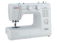 Máquina de Costura Modelo 2008S Janome 14 Tipos de Pontos Costura Tecidos finos e Grossos Fácil de Manusear Excelente e Portátil 