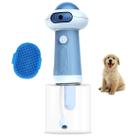 Maquina de Espuma Sabao Banho Pet Cao Cachorro Gato Felino Dispenser Shampoo Automatico Escova Massageadora USB Bateria Recarregavel Cuidado Higiene L