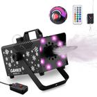 Máquina de flocos de neve GAMKII 800W Snowflake Maker com 8 luzes LED