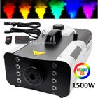 Maquina De Fumaça Potencia 1500W iluminação 8 LEDs RGBW Controle Remoto 110V LKY10 - Luatek DP