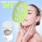 Máquina de máscara de colágeno DIY Máscara natural de frutas e vegetais Máquina automática de máscara para olho Peito Mão e pescoço Cuidados com a pele Spa Cuidados com a