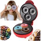 Maquina De Mini Donuts 3 Cavidades Fábrica De Mini Rosquinha 110v Confeitaria Bolinho