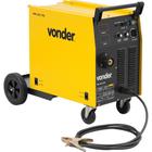 Maquina de solda mig mag 250a 220/380/440 volts trifásica cabeçote interno sem acessórios mm255 - Vonder